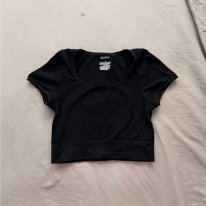 Wild Fable Black Crop Top